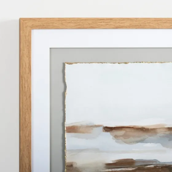 Abstract Desert Blues Framed Art Print-Kirkland's Home Best Sale