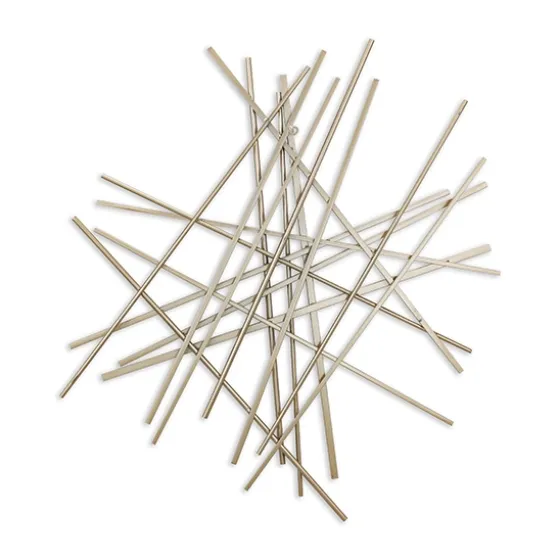 Abstract Metal Bar Wall Plaque-Kirkland's Home Cheap