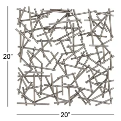 Abstract Tubes Spill Wall Plaque-Kirkland's Home Cheap