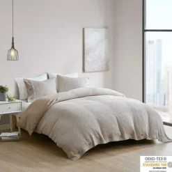 Alaya 3-Pc. California King Waffle Duvet Set-Kirkland's Home Cheap