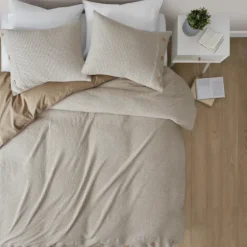 Alaya 3-Pc. California King Waffle Duvet Set-Kirkland's Home Cheap