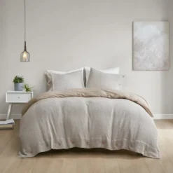 Alaya 4-Pc. California King Waffle Duvet Set-Kirkland's Home Fashion