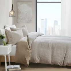 Alaya 4-Pc. Full/Queen Waffle Duvet Set-Kirkland's Home Shop