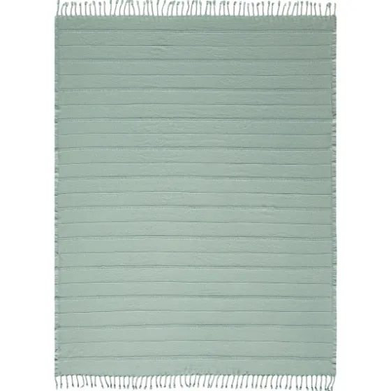 Aloe Woven Stripes Cotton Throw-Kirkland's Home Hot