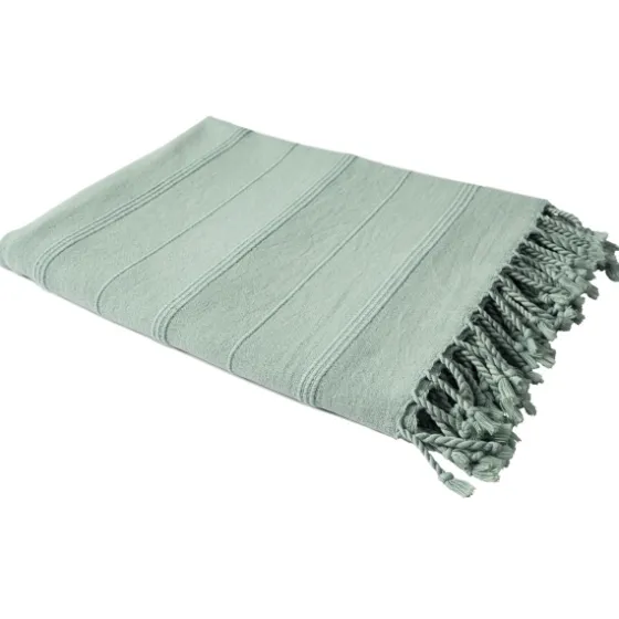 Aloe Woven Stripes Cotton Throw-Kirkland's Home Hot