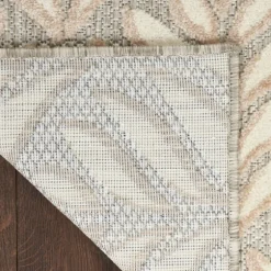 Aloha Ivory Botanical Indoor/Outdoor Area Rug, 5X7-Kirkland's Home Sale