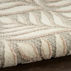 Aloha Ivory Botanical Indoor/Outdoor Area Rug, 6X9-Kirkland's Home Cheap