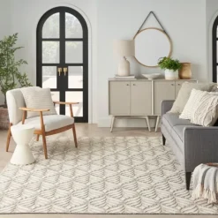 Aloha Ivory Botanical Indoor/Outdoor Area Rug, 3X5-Kirkland's Home Best Sale