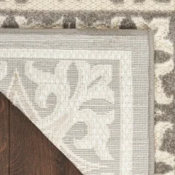 Aloha Ivory Geometric Indoor/Outdoor Area Rug, 6X9-Kirkland's Home Sale