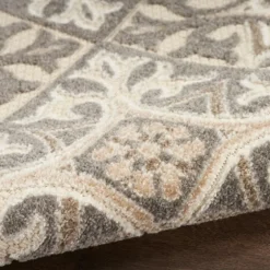 Aloha Ivory Geometric Indoor/Outdoor Area Rug, 3X5-Kirkland's Home Flash Sale