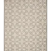 Aloha Ivory Geometric Indoor/Outdoor Area Rug, 5X7-Kirkland's Home Online
