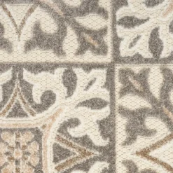 Aloha Ivory Geometric Indoor/Outdoor Rug, 9X12-Kirkland's Home Online
