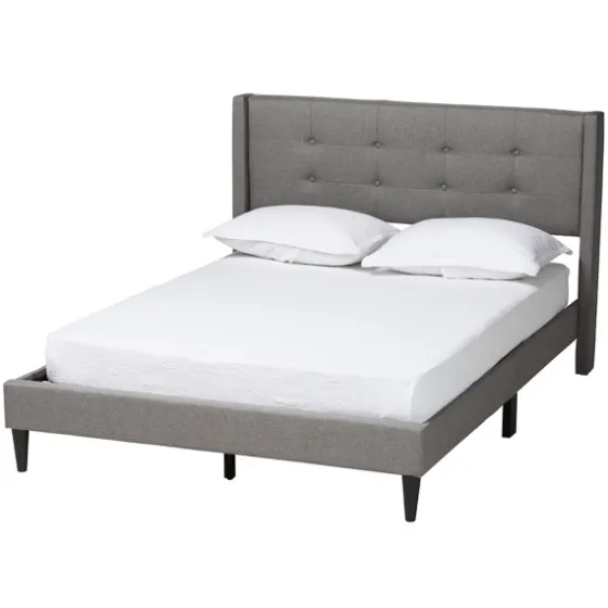 Amala Button Tufted Queen Bed Frame-Kirkland's Home Online