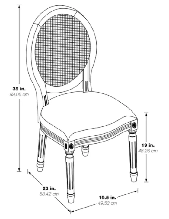 And Brown Cane Oval Back Dining Chair-Kirkland's Home Cheap