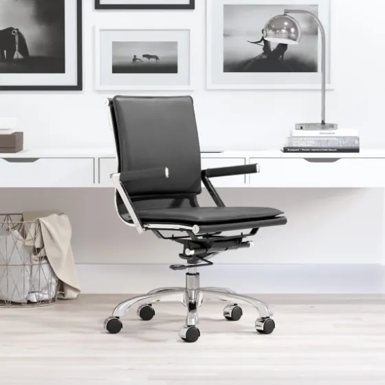 And Chrome Ergonomic Office Chair-Kirkland's Home Shop