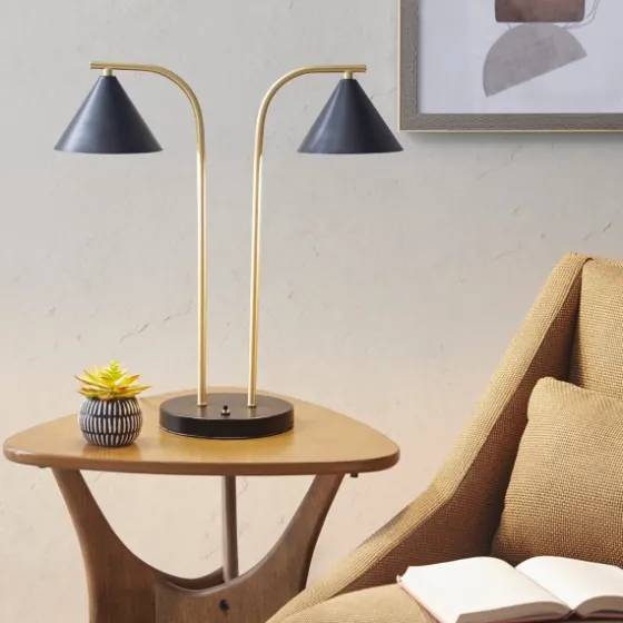 And Gold Double Shade Table Lamp-Kirkland's Home New
