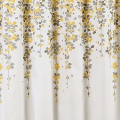And Gray Weeping Flower Shower Curtain-Kirkland's Home Shop