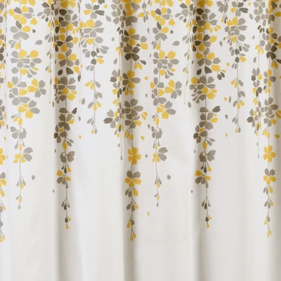 And Gray Weeping Flower Shower Curtain-Kirkland's Home Shop