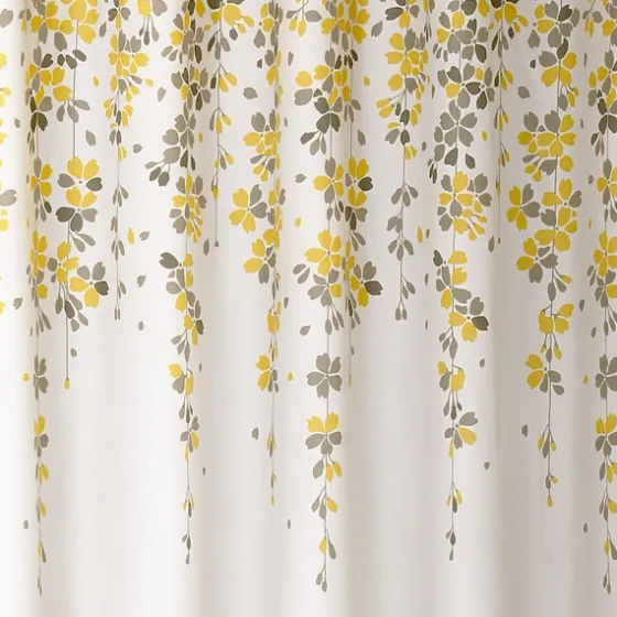 And Gray Weeping Flower Shower Curtain-Kirkland's Home Shop
