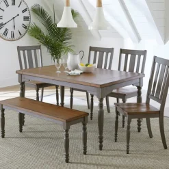 And Gray Wooden Dining Chairs, Set Of 2-Kirkland's Home Best