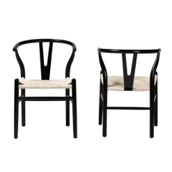 And Tan Wishbone Dining Chairs, Set Of 2-Kirkland's Home Hot