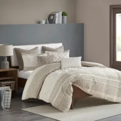 And White 3-Pc. Full/Queen Duvet Set-Kirkland's Home New