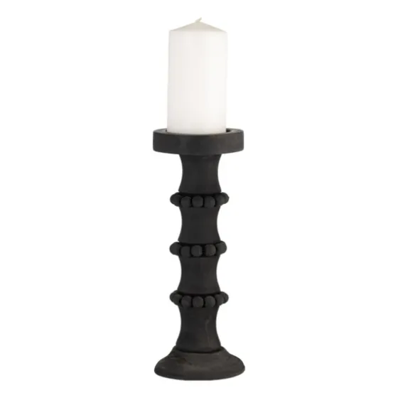Antique Beaded Column Candle Holder, 13 In.-Kirkland's Home Discount