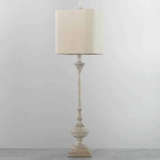 Antique Cream Buffet Lamp-Kirkland's Home Store