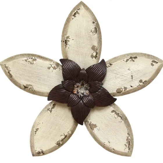 Antique Flower Plaque-Kirkland's Home Cheap