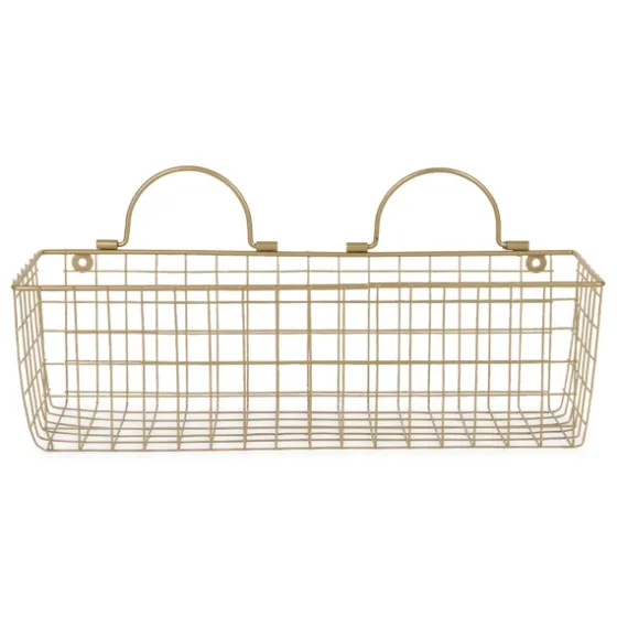 Antique Gold 2-Pc. Wire Basket Set-Kirkland's Home Cheap