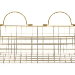 Antique Gold 2-Pc. Wire Basket Set-Kirkland's Home Cheap