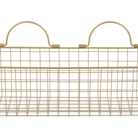 Antique Gold 2-Pc. Wire Basket Set-Kirkland's Home Cheap