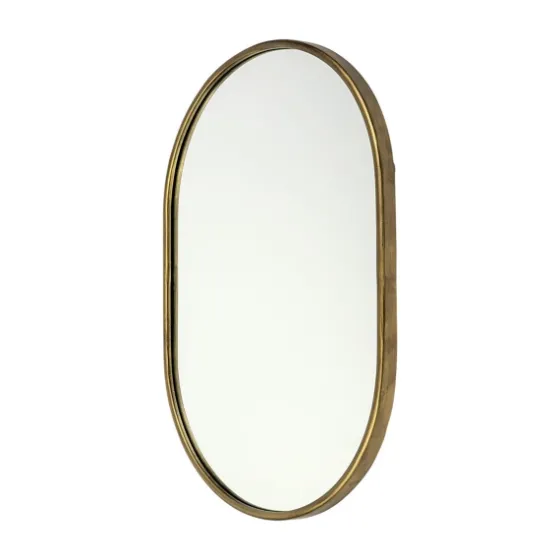 Antique Metal Frame Oval Wall Mirror-Kirkland's Home Fashion