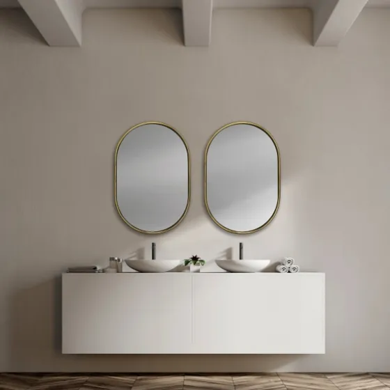 Antique Metal Frame Oval Wall Mirror-Kirkland's Home Fashion