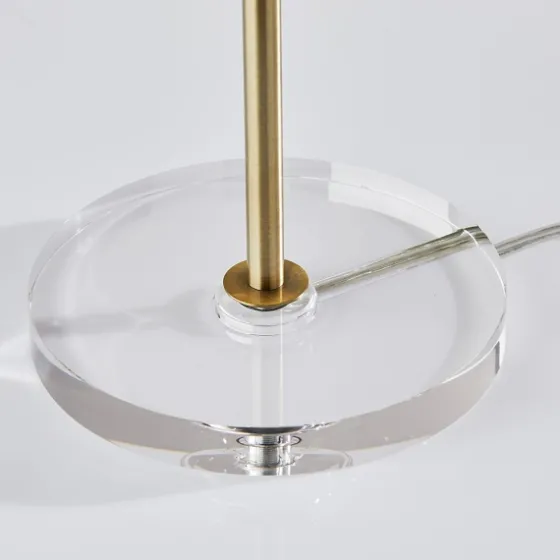 Antiqued Brass Dome Shade Table Lamp-Kirkland's Home Clearance