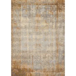Antiqued Ivory Copper Outdoor Area Rug, 5X7-Kirkland's Home Hot