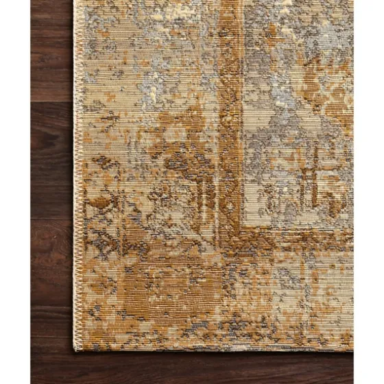 Antiqued Ivory Copper Outdoor Area Rug, 7X11-Kirkland's Home Online