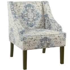 Antiqued Medallion Swoop Arm Accent Chair-Kirkland's Home Cheap