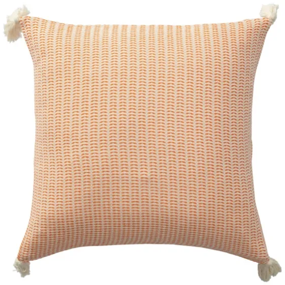 Apricot Trapeze Organic Cotton Throw Pillow-Kirkland's Home Cheap