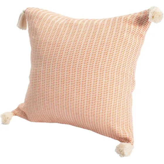 Apricot Trapeze Organic Cotton Throw Pillow-Kirkland's Home Cheap