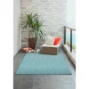 Aqua Intertwine Indoor/Outdoorr Area Rug, 6X9-Kirkland's Home Shop