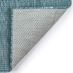Aqua Intertwine Indoor/Outdoorr Area Rug, 6X9-Kirkland's Home Shop