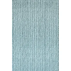 Aqua Intertwine Indoor/Outdoor Area Rug, 7X9-Kirkland's Home Discount