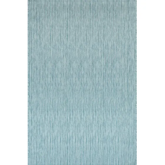 Aqua Intertwine Indoor/Outdoor Area Rug, 7X9-Kirkland's Home Discount