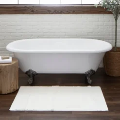 Arctic Asymmetrical Cotton Bath Mat, 24 In.-Kirkland's Home Cheap