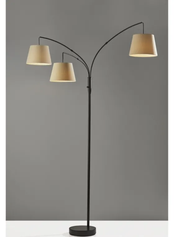 3-Arm Arc Floor Lamp-Kirkland's Home Store