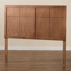 Ash Walnut Wood Panel Full Headboard-Kirkland's Home Fashion