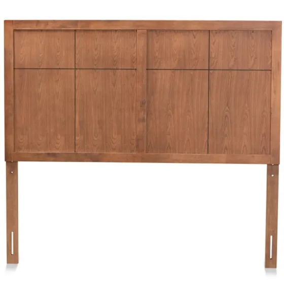Ash Walnut Wood Panel Queen Headboard-Kirkland's Home Cheap