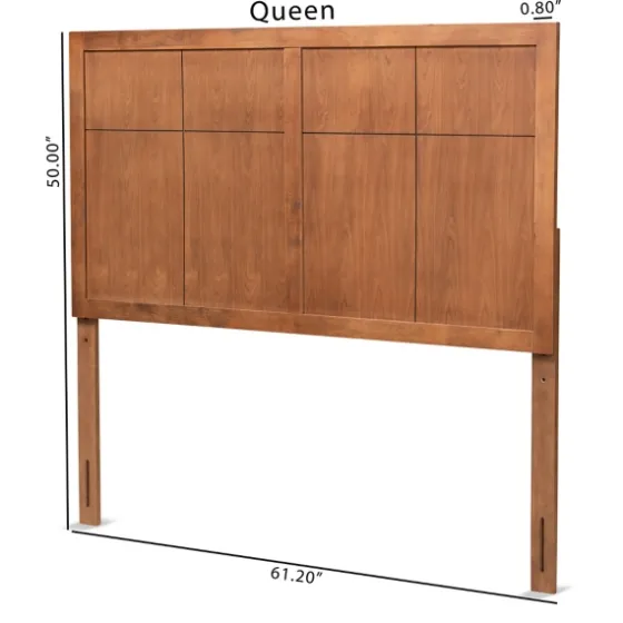 Ash Walnut Wood Panel Queen Headboard-Kirkland's Home Cheap