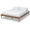 Ash Walnut Wood Platform Queen Bed-Kirkland's Home Hot